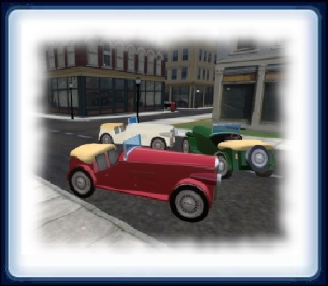 Classic sports car