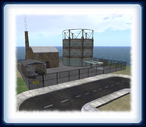 The old gasworks.