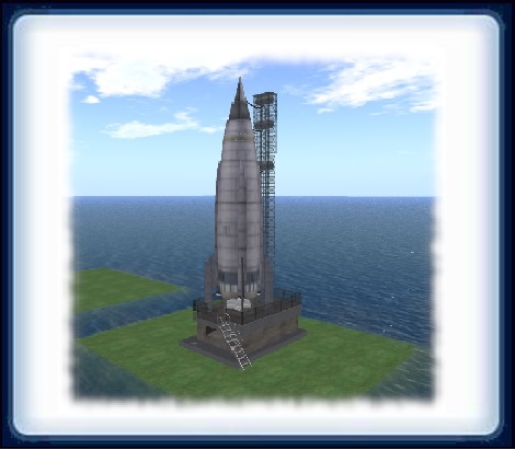 sci-fi tower