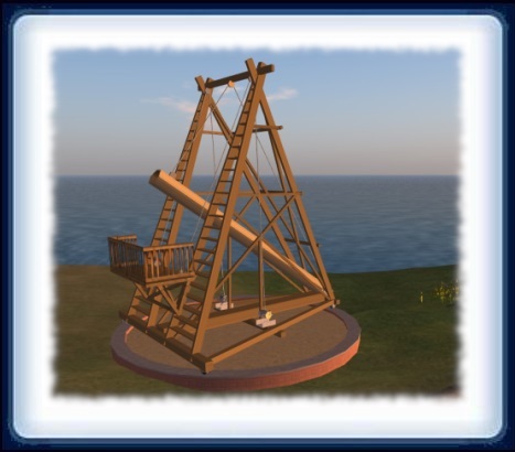 Ramage 25 Foor reflecting telescope