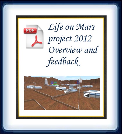 A simulation for living on Mars