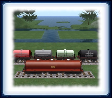 Closed rolling tankers.
